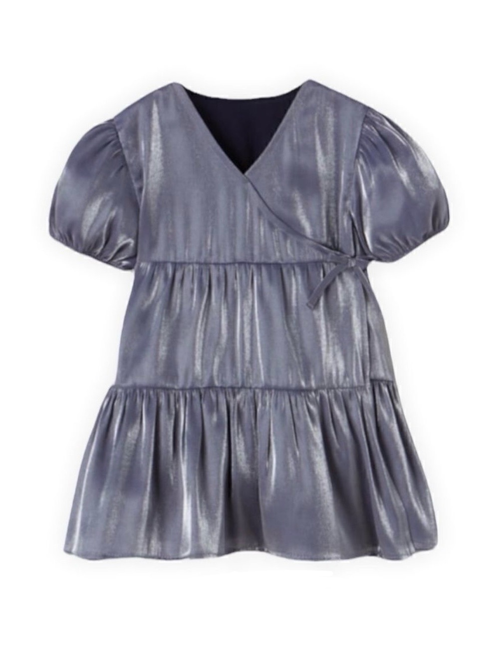 Zara Kids // Blue Iridescent Dress // 12-18m